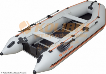 Das Schlauchboot KM-360D von Kolibri ist ein ideales Angelboot, Ruderboot oder Motorboot für Angler und Freizeitkapitäne die Wert auf Sicherheit und Qualität legen.